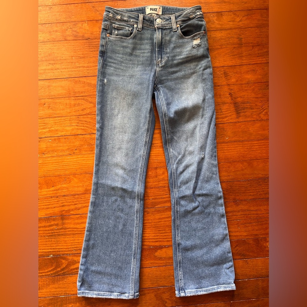 PAIGE Claudine Ankle Flare Jean